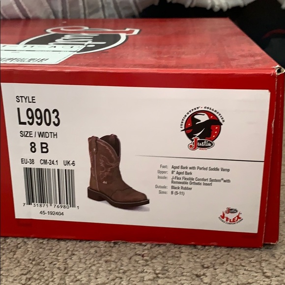 Women’s Justin cowboy boots - Picture 2 of 8